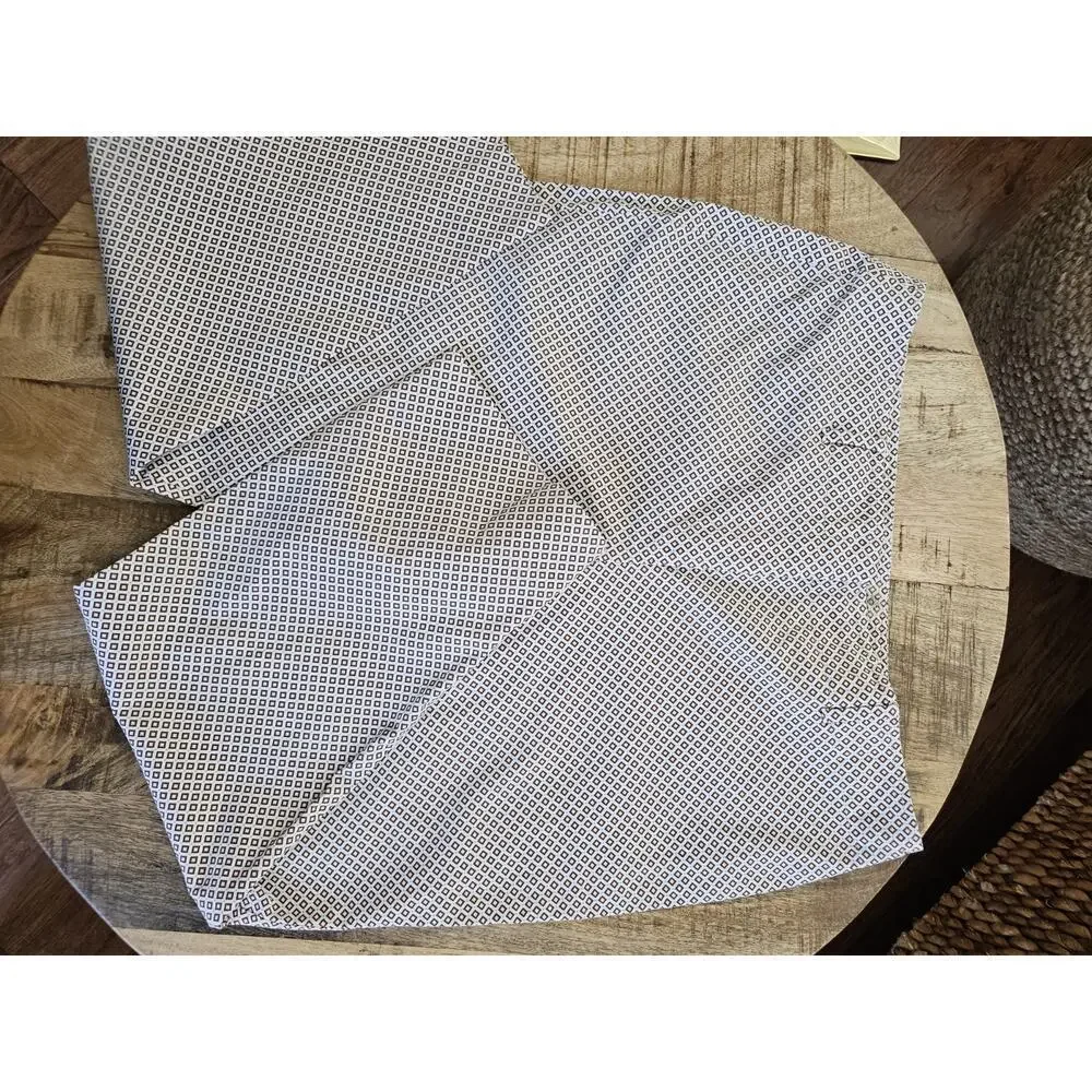 TALBOT'S Brown Beige ARGYLE Diamond CROPPED Dress Pants STRETCH Women's 14P EUC - Picture 11 of 11